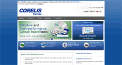 Desktop Screenshot of corelis.eu