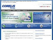 Tablet Screenshot of corelis.eu